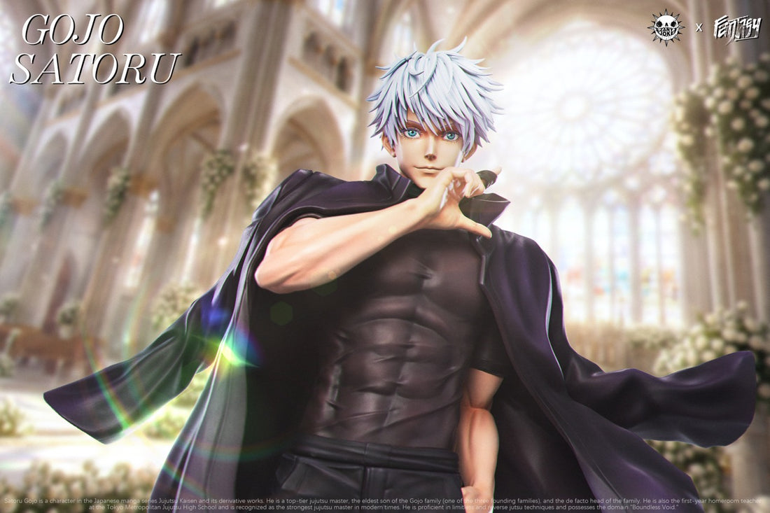 Jujutsu Kaisen ZanyJoke × Fatasy Studio Satoru Gojo Resin Statue
