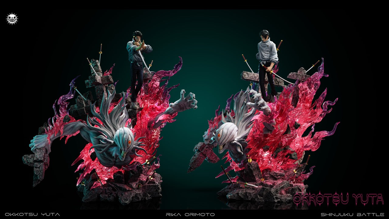 yutakashi　セット Jujustu Kaisen ZanyJoke Studio Okkotsu Yuta – ClubHouse Statues