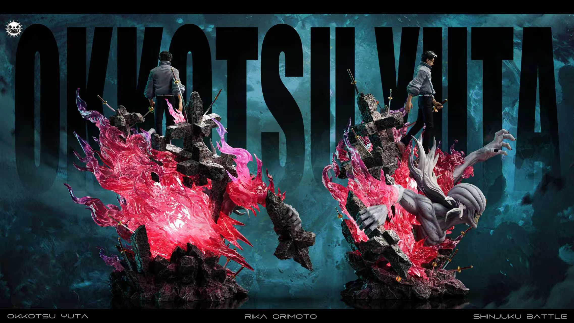 Jujustu Kaisen ZanyJoke Studio Okkotsu Yuta – ClubHouse Statues