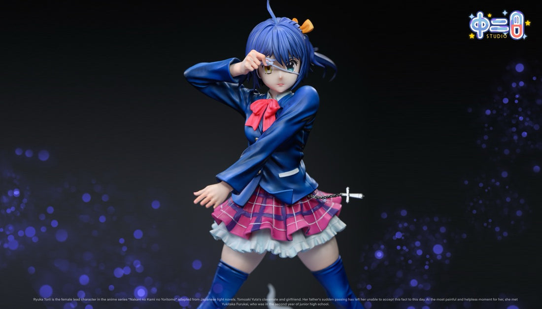 Chuunibyou Demo Koi Ga Shitai Zhong Er Bing Studio School Uniform Rikka Takanashi Resin Statue