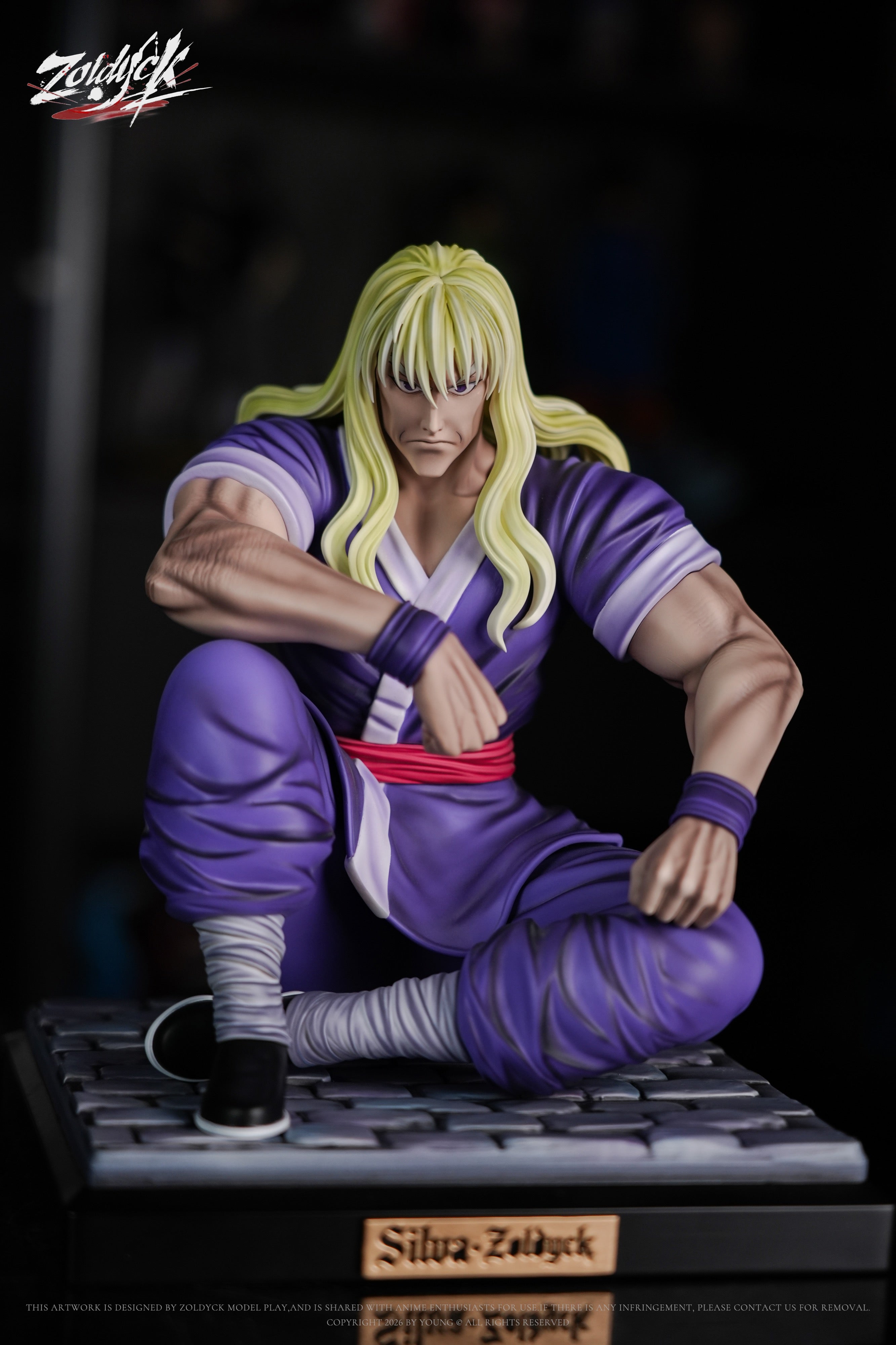 Hunter x Hunter Zoldyck Studio Silva x Zeno – ClubHouse Statues