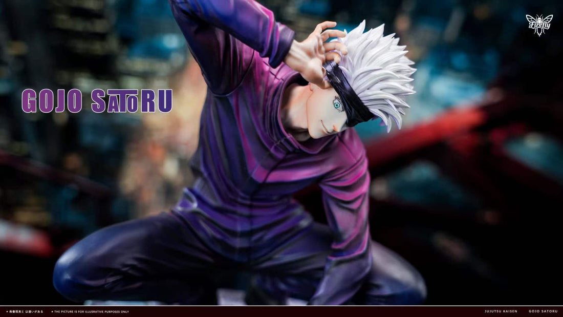 Jujutsu Kaisen Firefly Studio Squatting Satoru Gojo