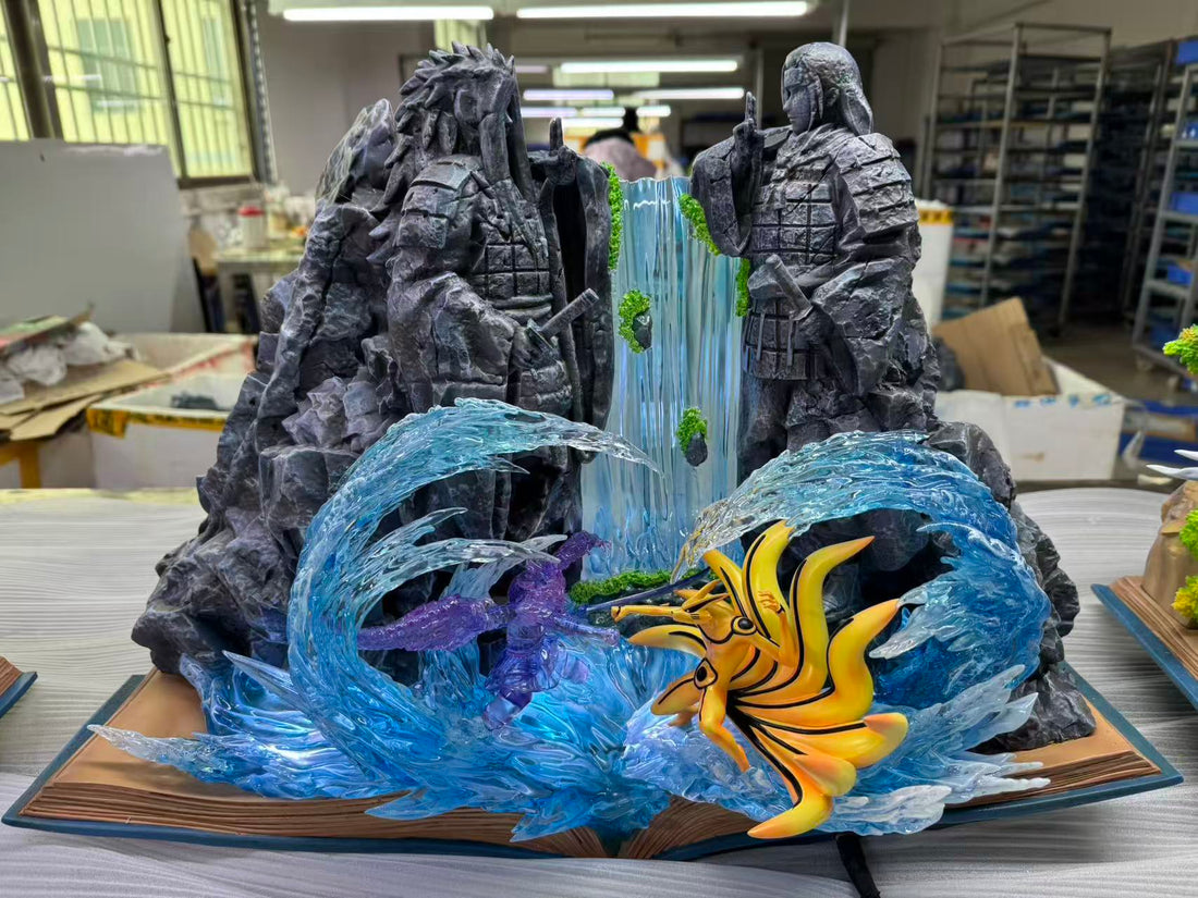 Naruto WASP Studio Village Hidden in the Leaves x Valley of the End Resin Statue