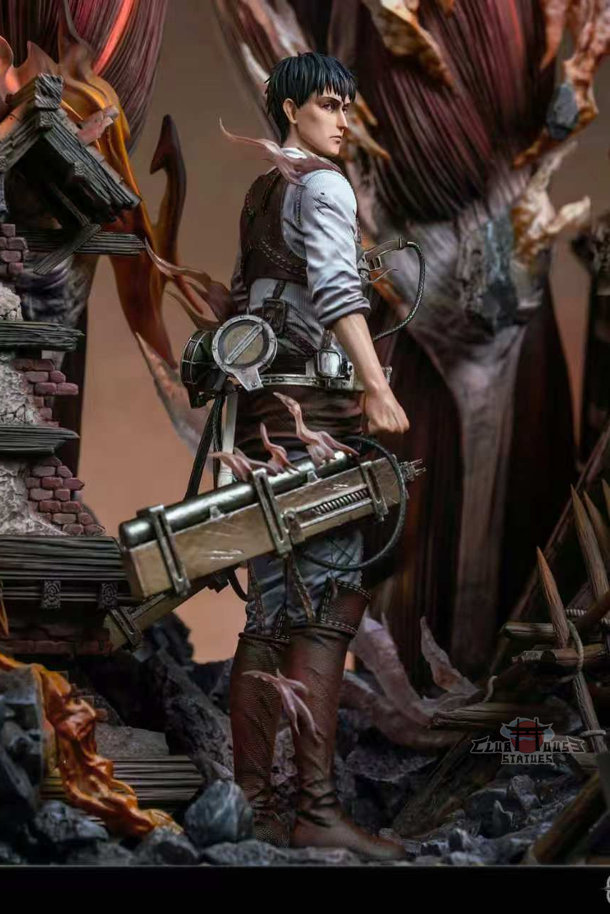 Attack On Titan Hertz Studio Bertholdt Hoover x Colossal Titan