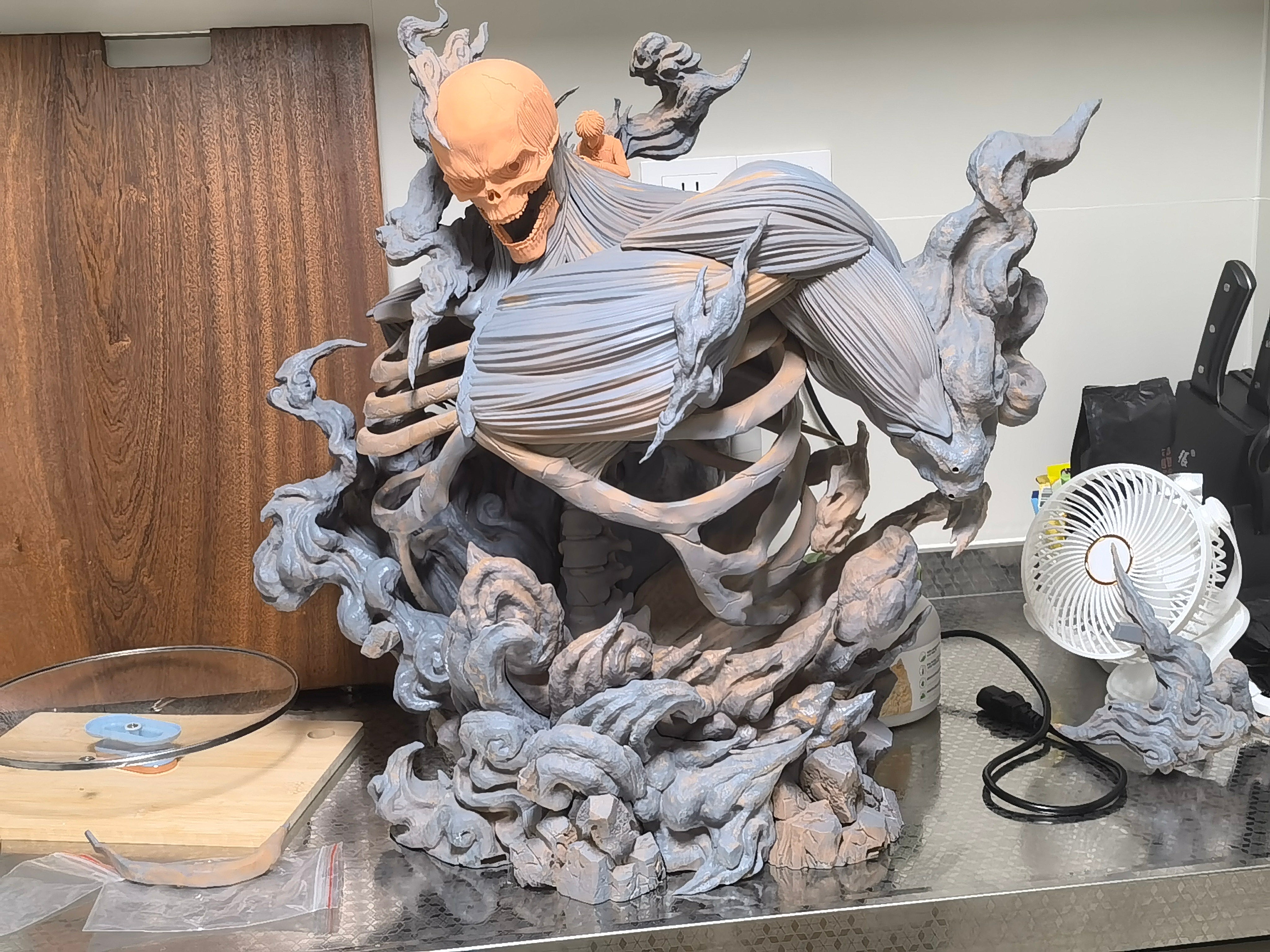 Attack on Titan AZ Studio The Left Hands Fate Eren x Titan