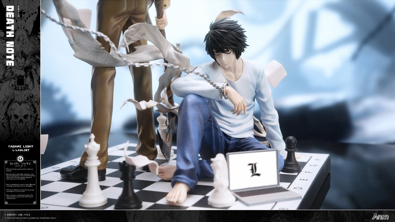 Death Note Anm Studio Yagami Light x L Lawliet – ClubHouse Statues