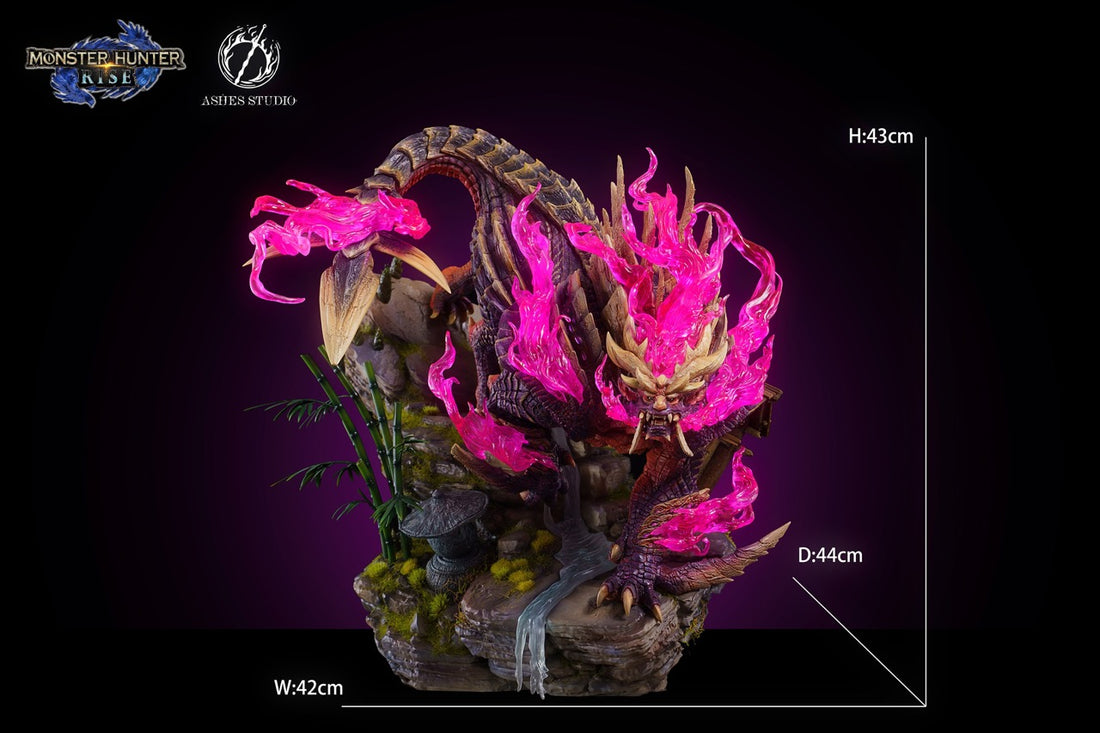 Monster Hunter Rise Dragon Frontier Ashes Studio Magnamalo