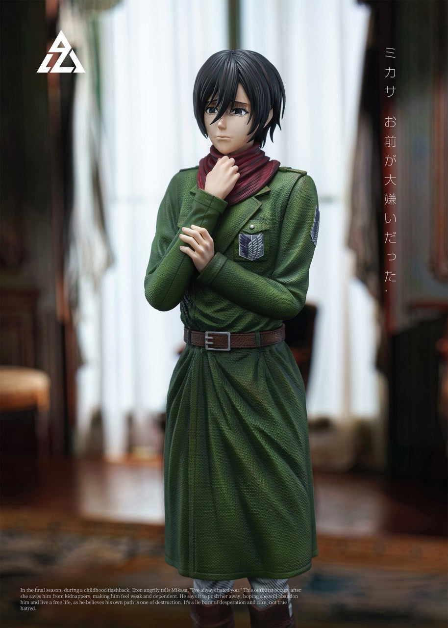 Attack on Titan AZ Studio Mikasa Ackerman – ClubHouse Statues