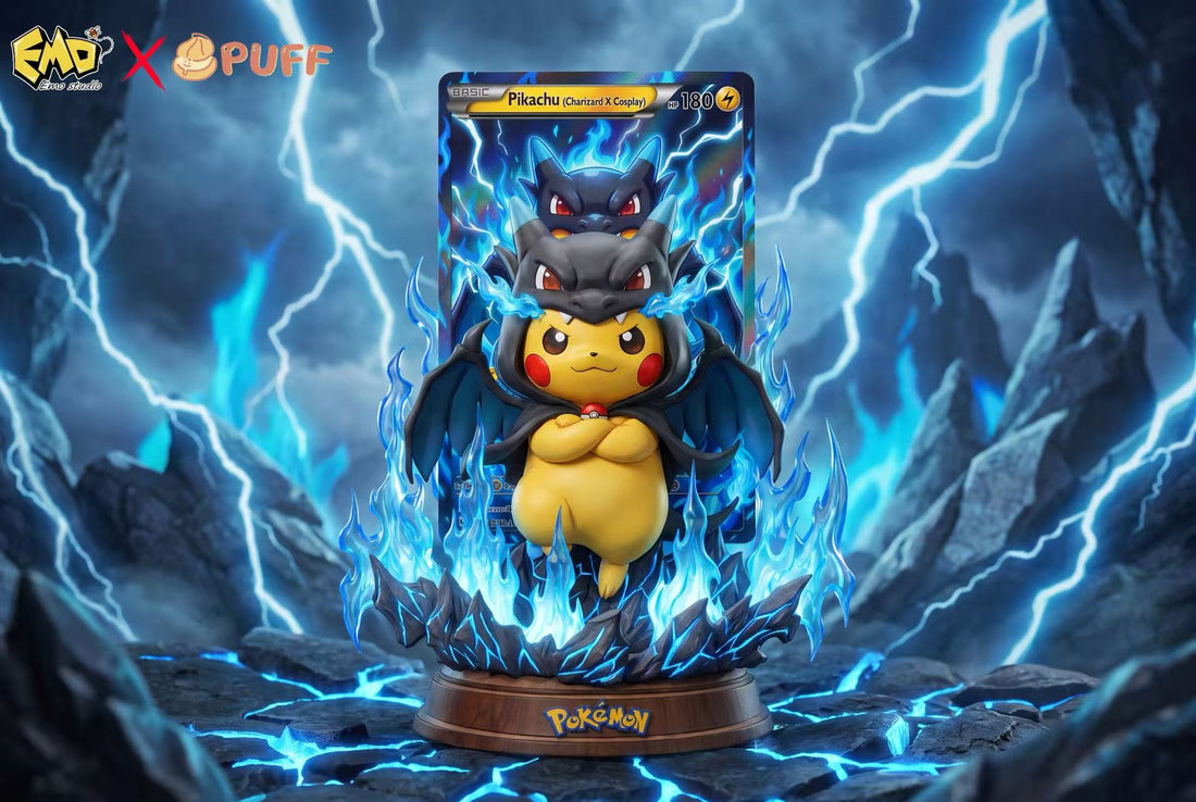 Pokémon Emo X Puff Studio Charizard Pikachu
