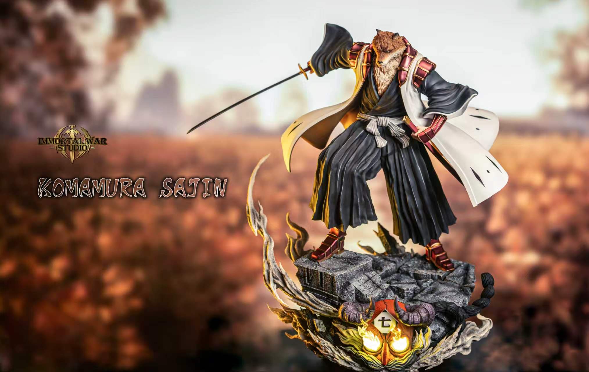 Bleach IW x Niren Studio Sajin Komamura – ClubHouse Statues Bleach IW x Niren Studio Sajin Komamura – ClubHouse Statues