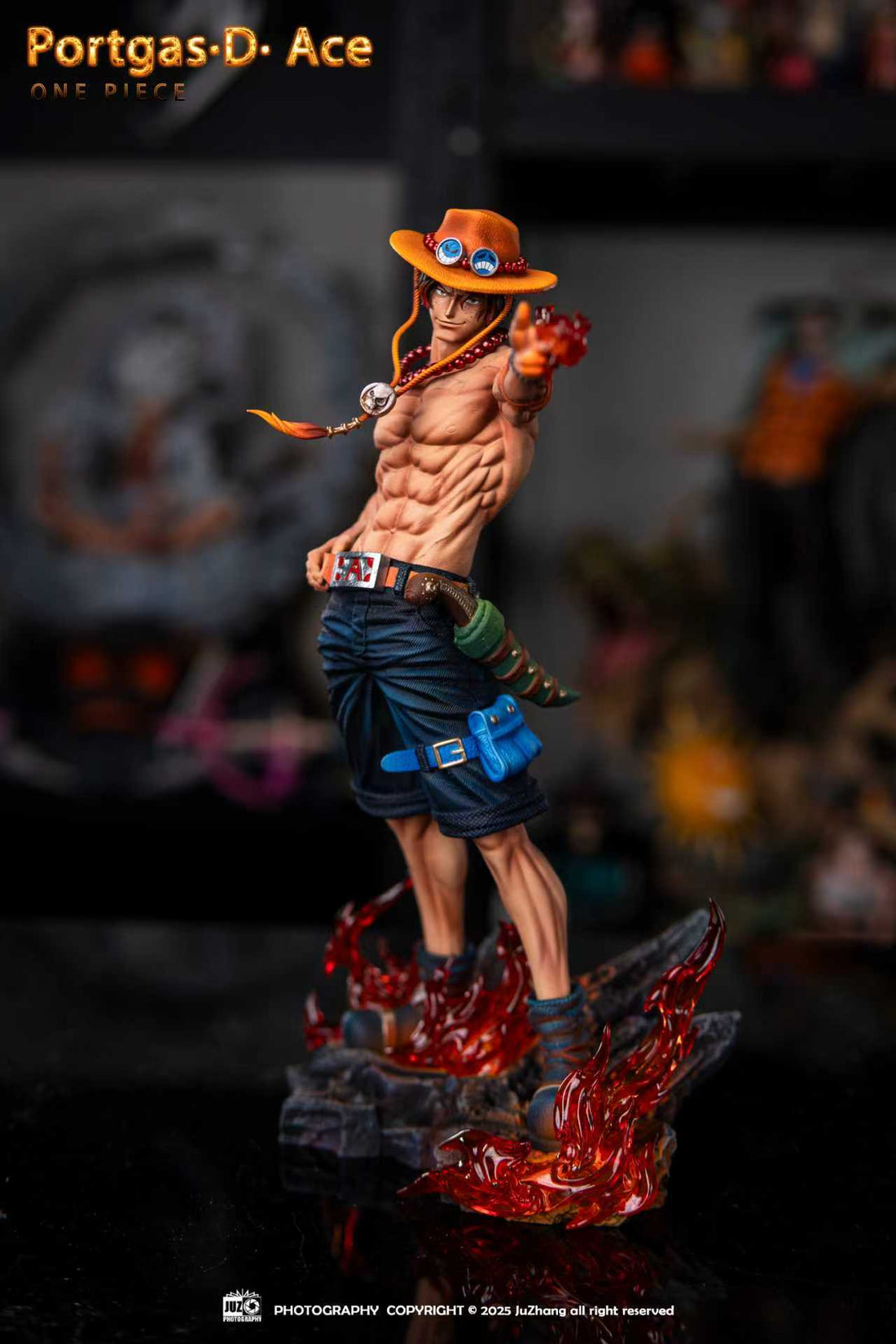 One Piece HX Studio Portgas D Ace Resin Statue