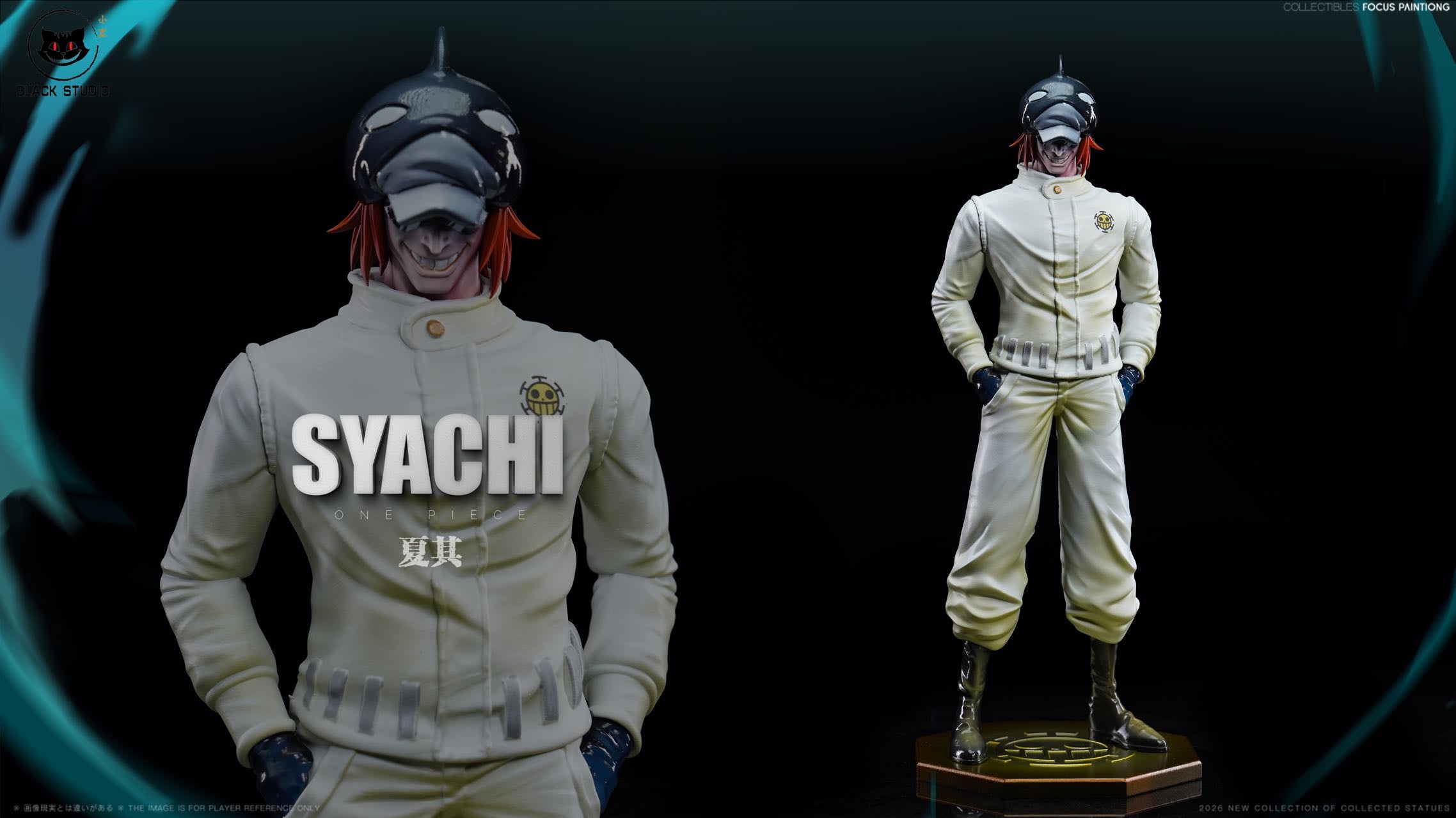 One Piece Black Studio Syachi X Penguin – ClubHouse Statues