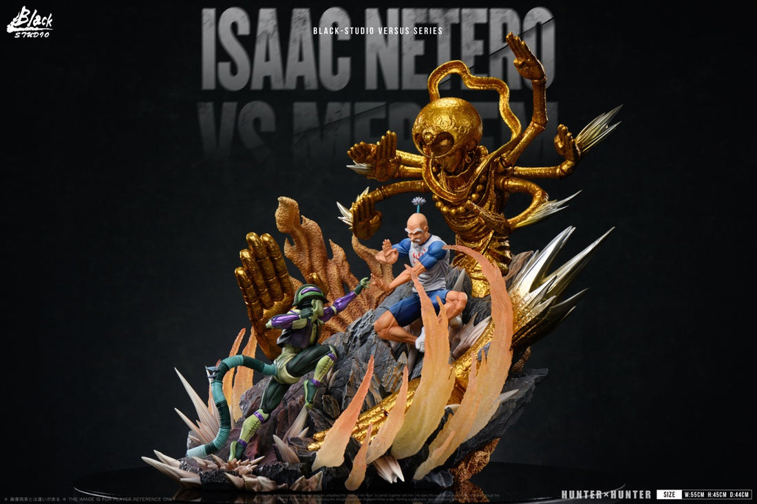 Hunter x Hunter Black Stone Studio Isaac Netero vs Meruem