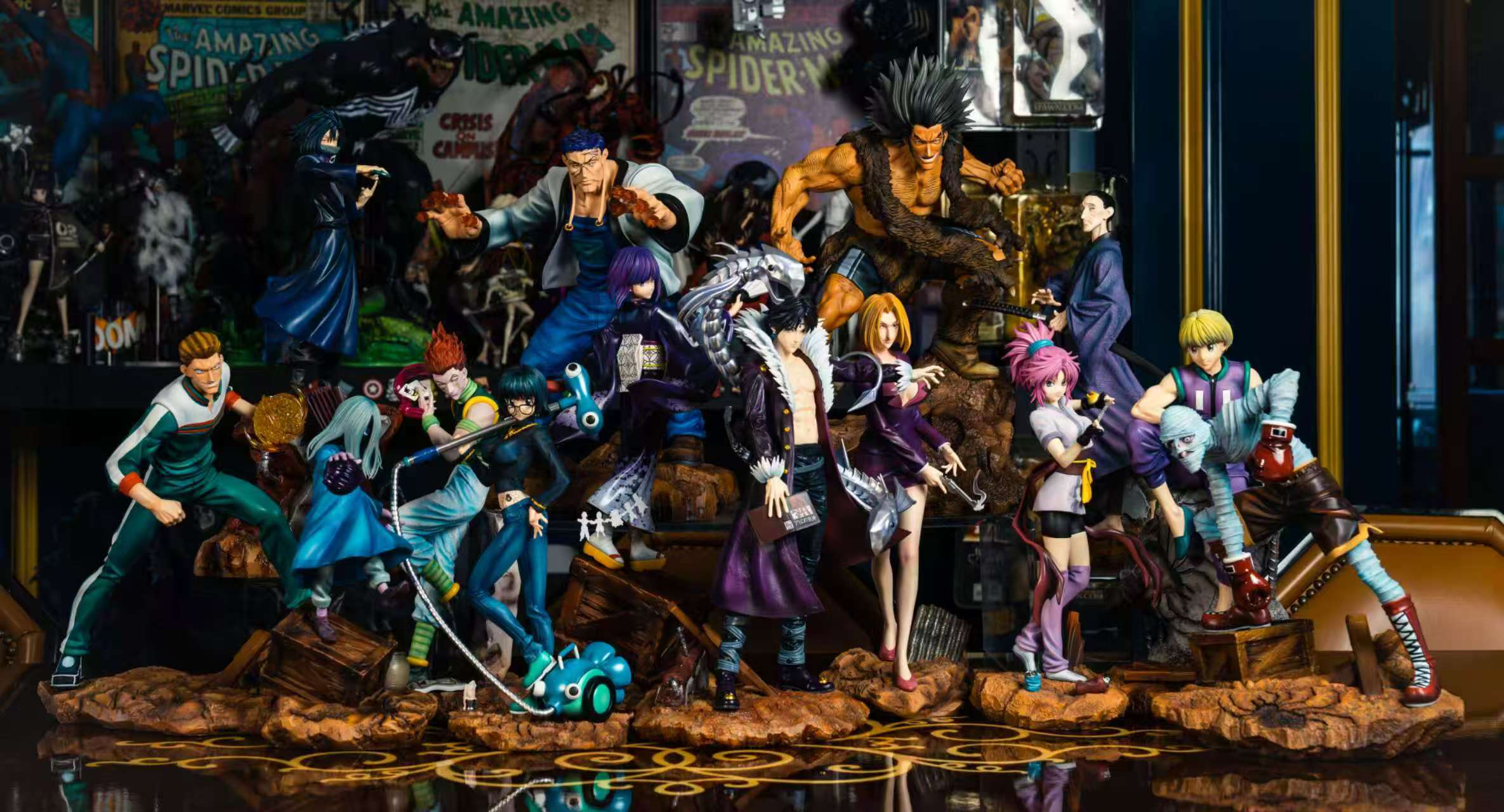 Hunter x Hunter Dream Hunter Studio Phantom Troupe – ClubHouse Statues
