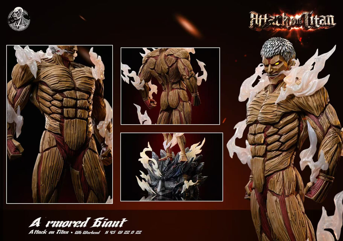 Attack on Titan Warhead Studio Armored Titan Resin Statue