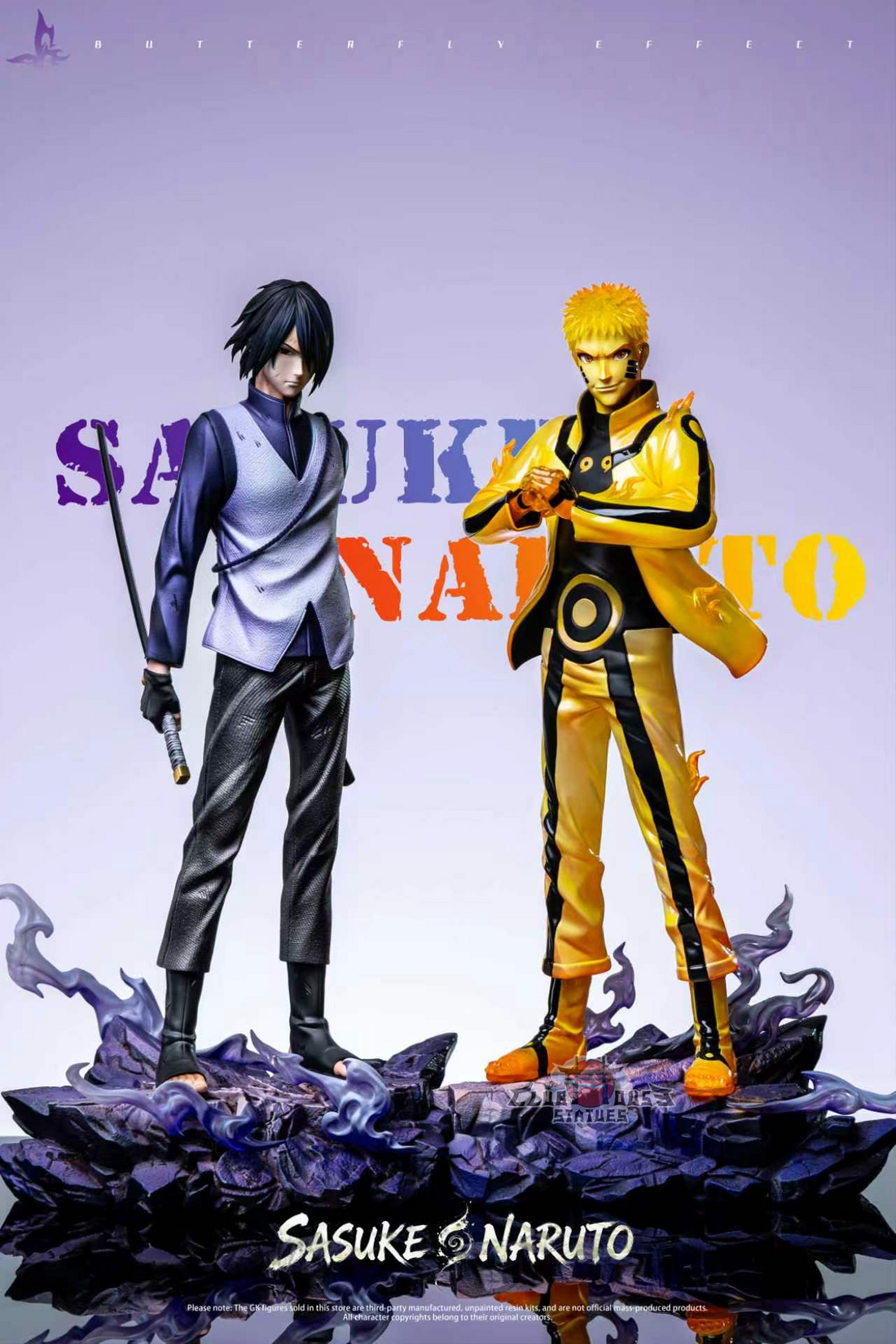 Naruto Butterfly Effect Studio Naruto and Sasuke