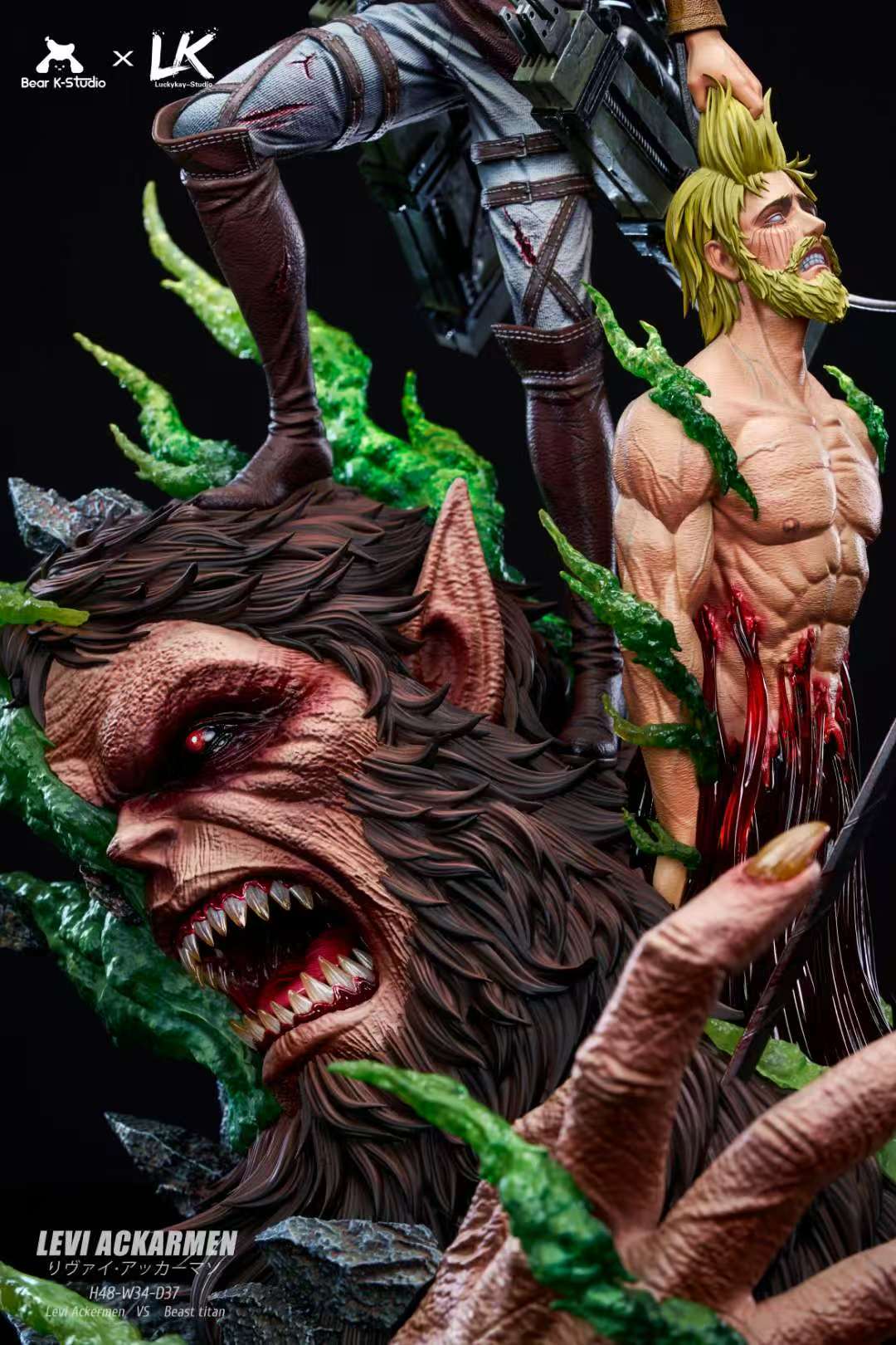 Attack on Titan BK Studio × LK Studio Levi Ackerman – ClubHouse
