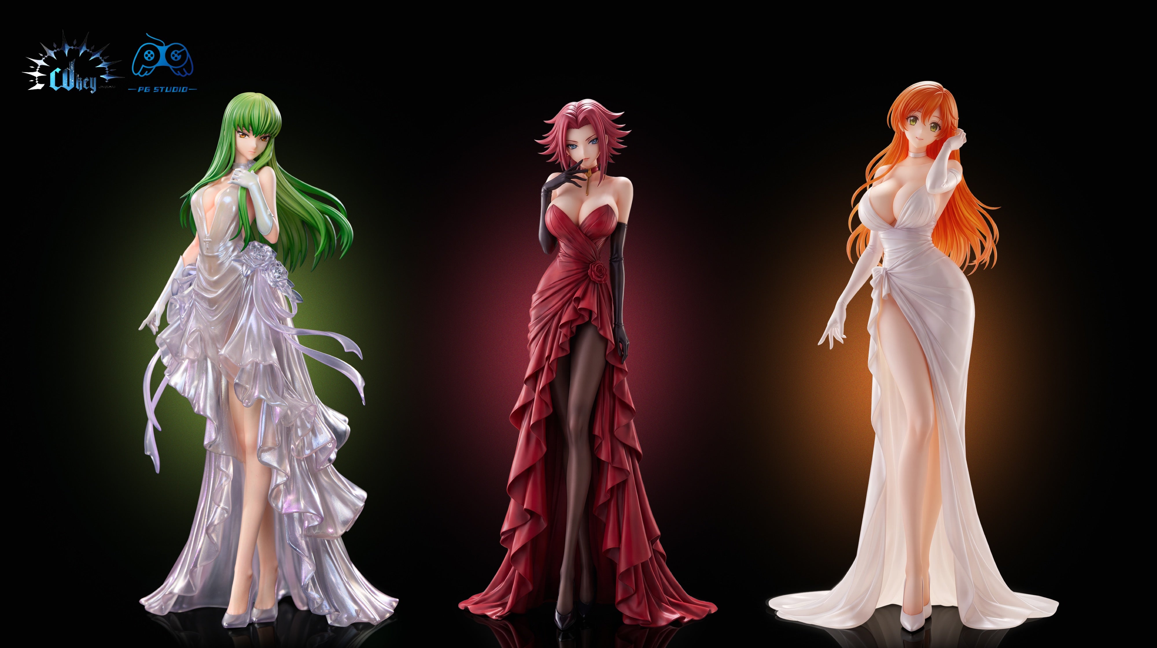Code Geass CDKEY Studio × PG Studio Karen x Xiali – ClubHouse Statues
