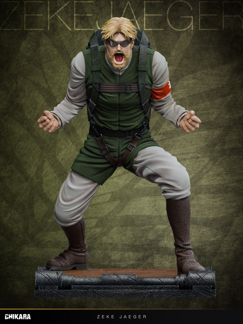 Attack On Titan CHIKARA Studio Zeke Jaeger