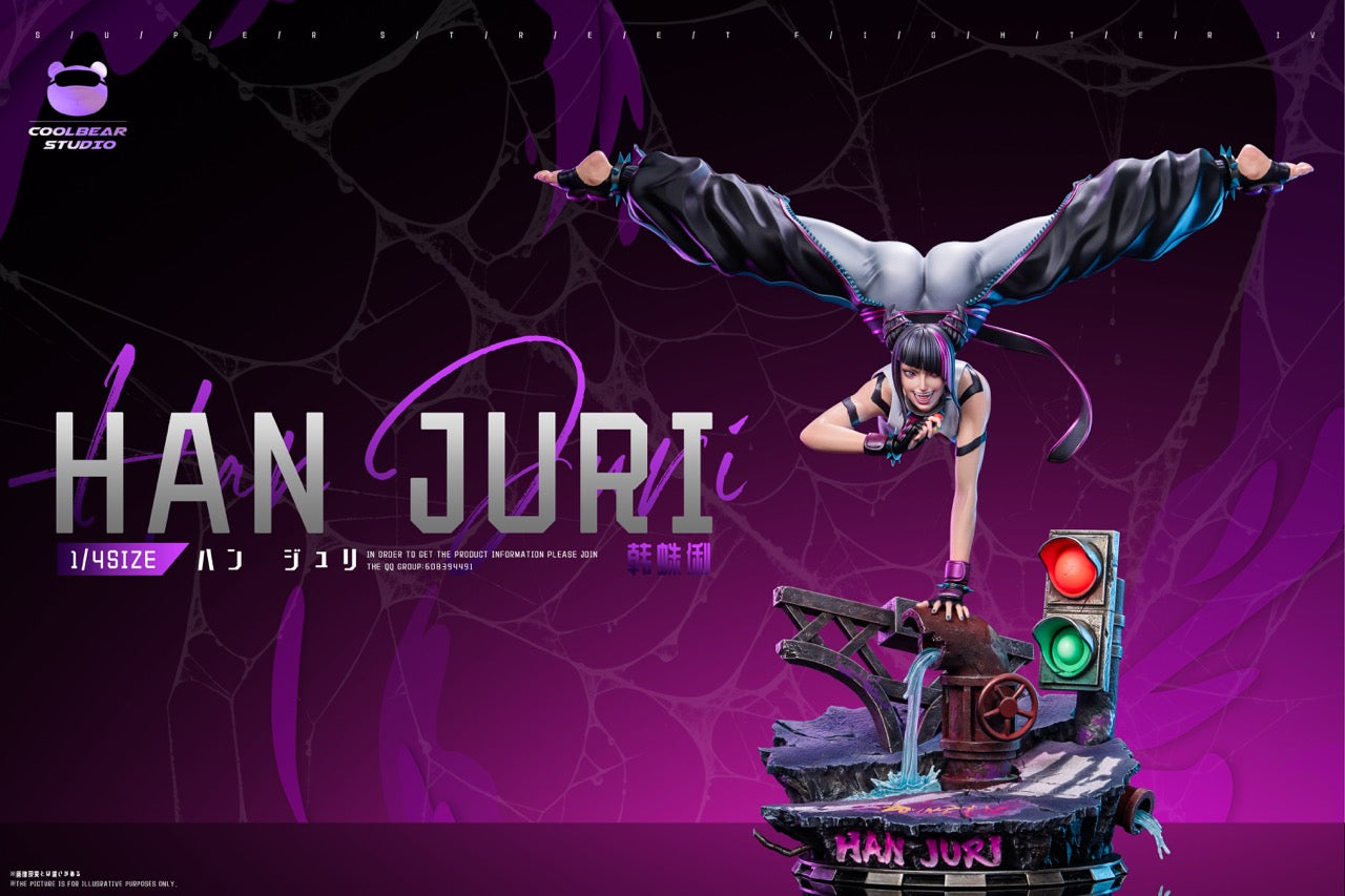 JURIさん♡ Street Fighter Coolbear Studio Han Juri – ClubHouse Statues
