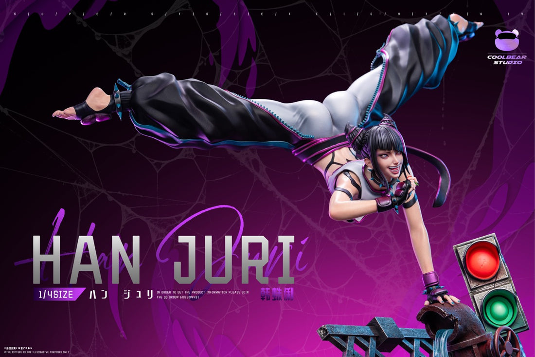 Street Fighter Coolbear Studio Han Juri Resin Statue