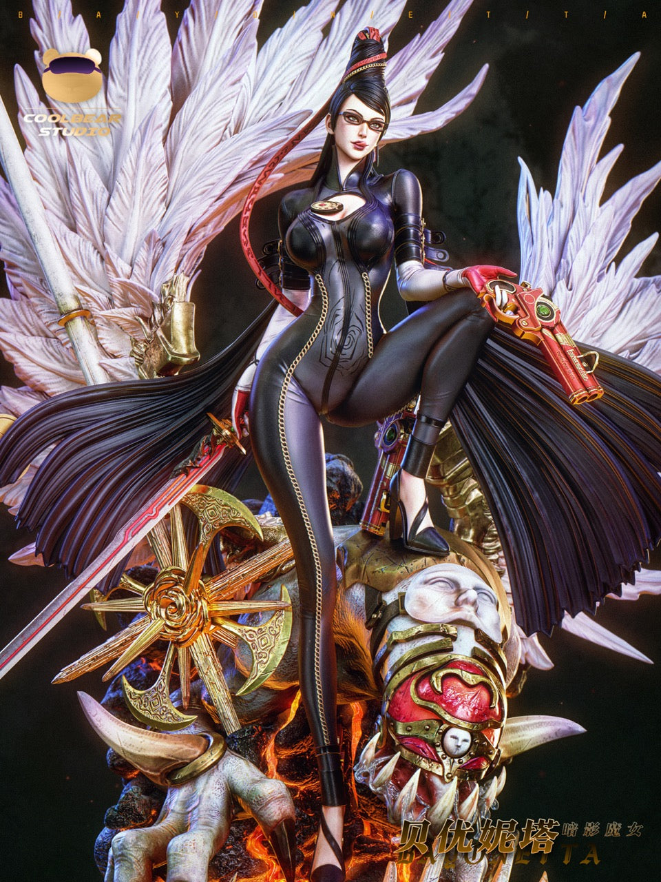 Bayonetta Coolbear Studio Bayonetta – ClubHouse Statues