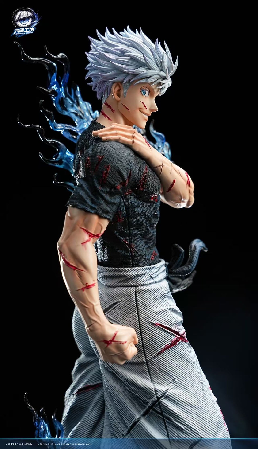 Jujutsu Kaisen Six Eyes Studio Battle Damaged Gojo Satoru