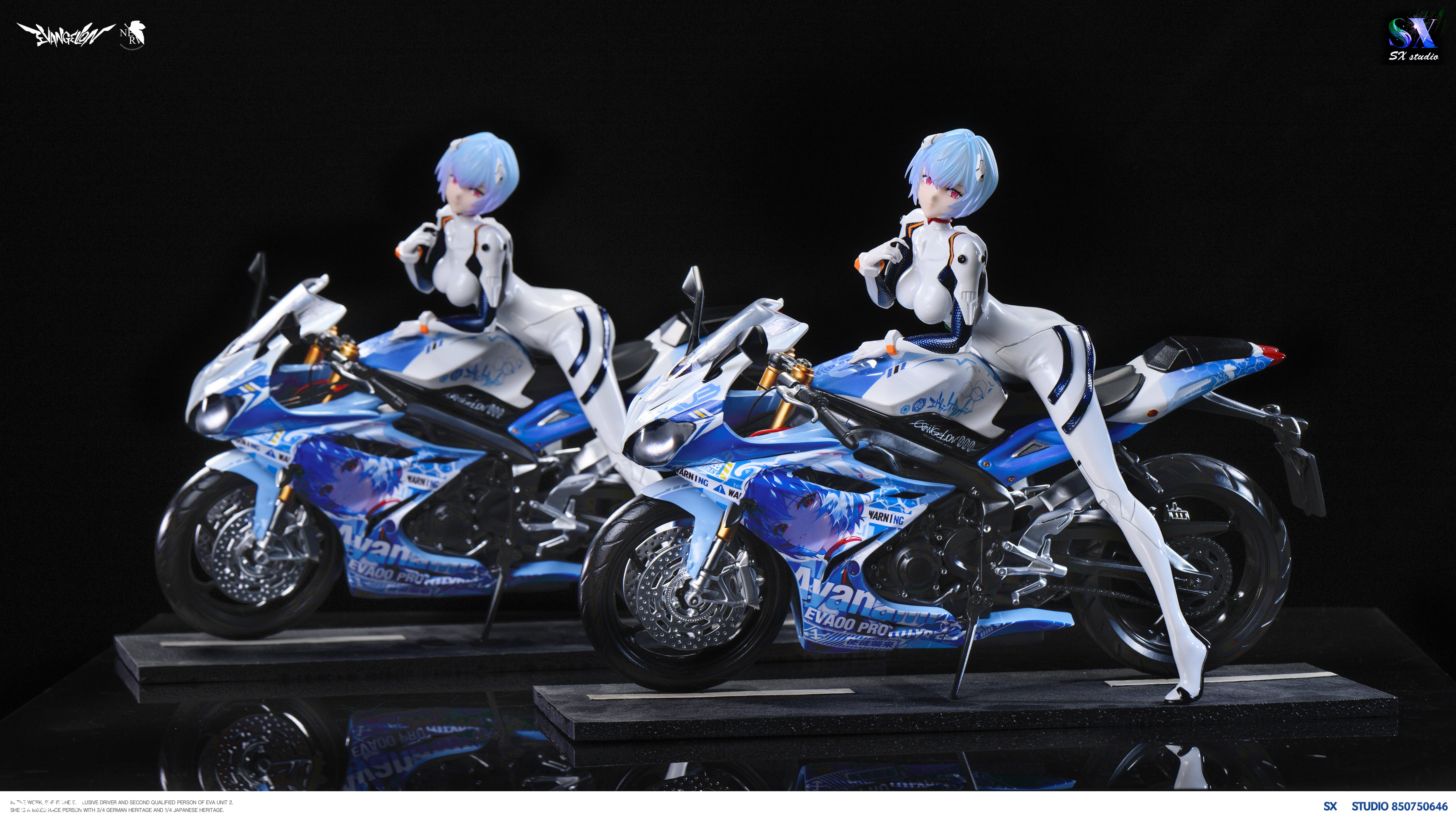 rei★ Neo Genesis Evangelion SX Studio Motorcycle Girl Ayanami Rei