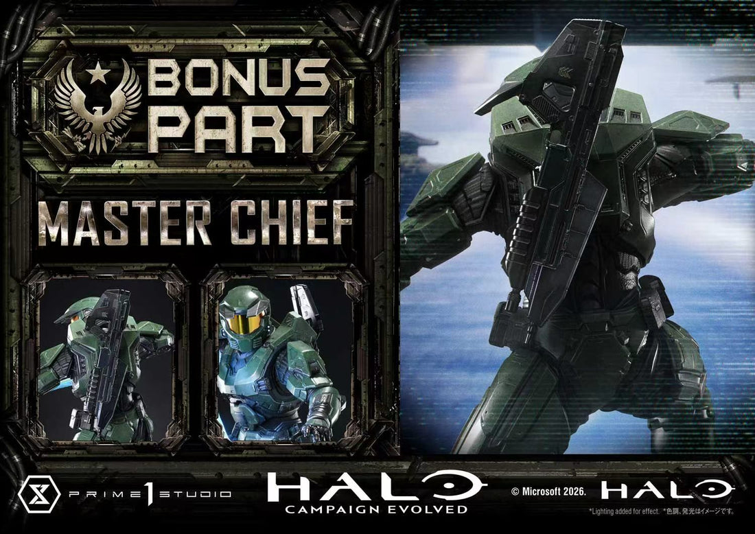 Halo Prime 1 Studio Campaign Evolved Master Chief Licensed