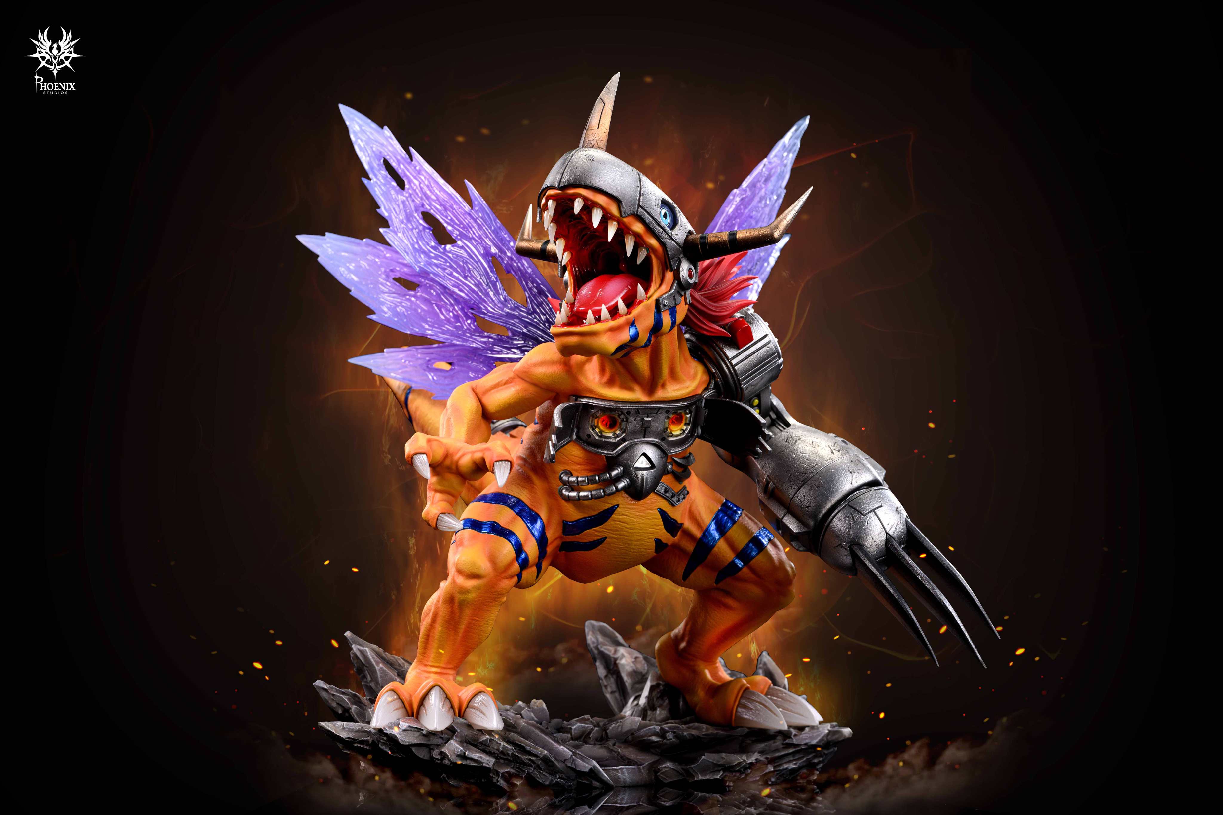 Digimon Phoenix Studio MetalGreymon – ClubHouse Statues