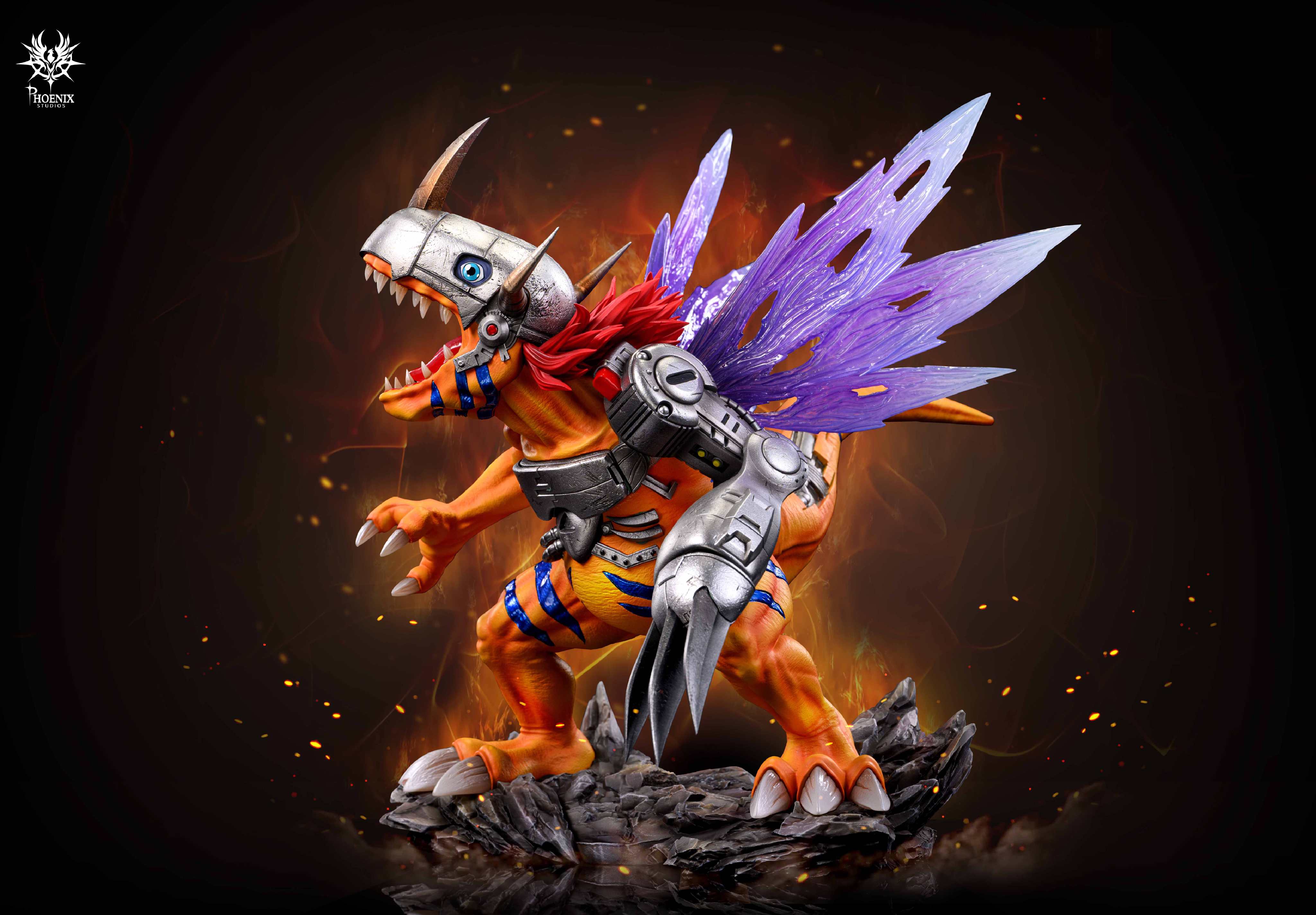 Digimon Phoenix Studio MetalGreymon – ClubHouse Statues