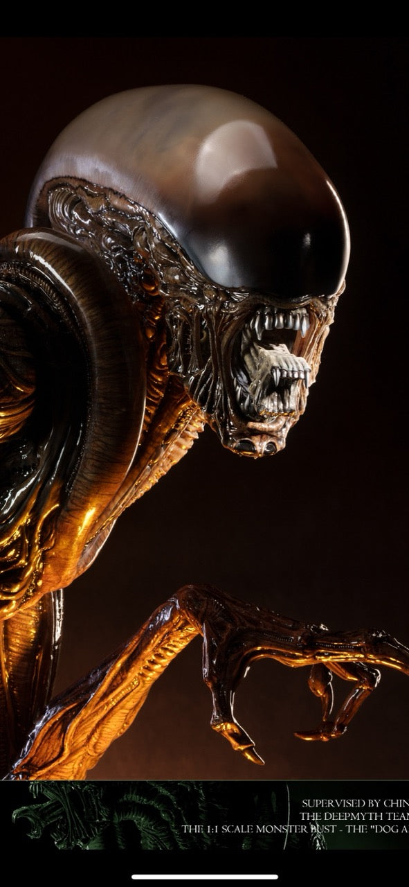 Alien Deepmyth Studio Alien Dog Bust – ClubHouse Statues