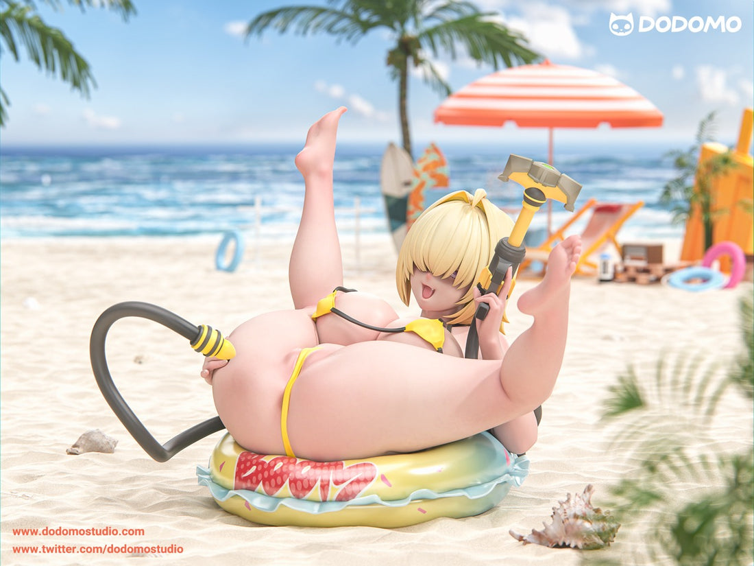 Nikke Goddess of Victory Dodomo Studio Elegg Seaside Holiday Resin Statue