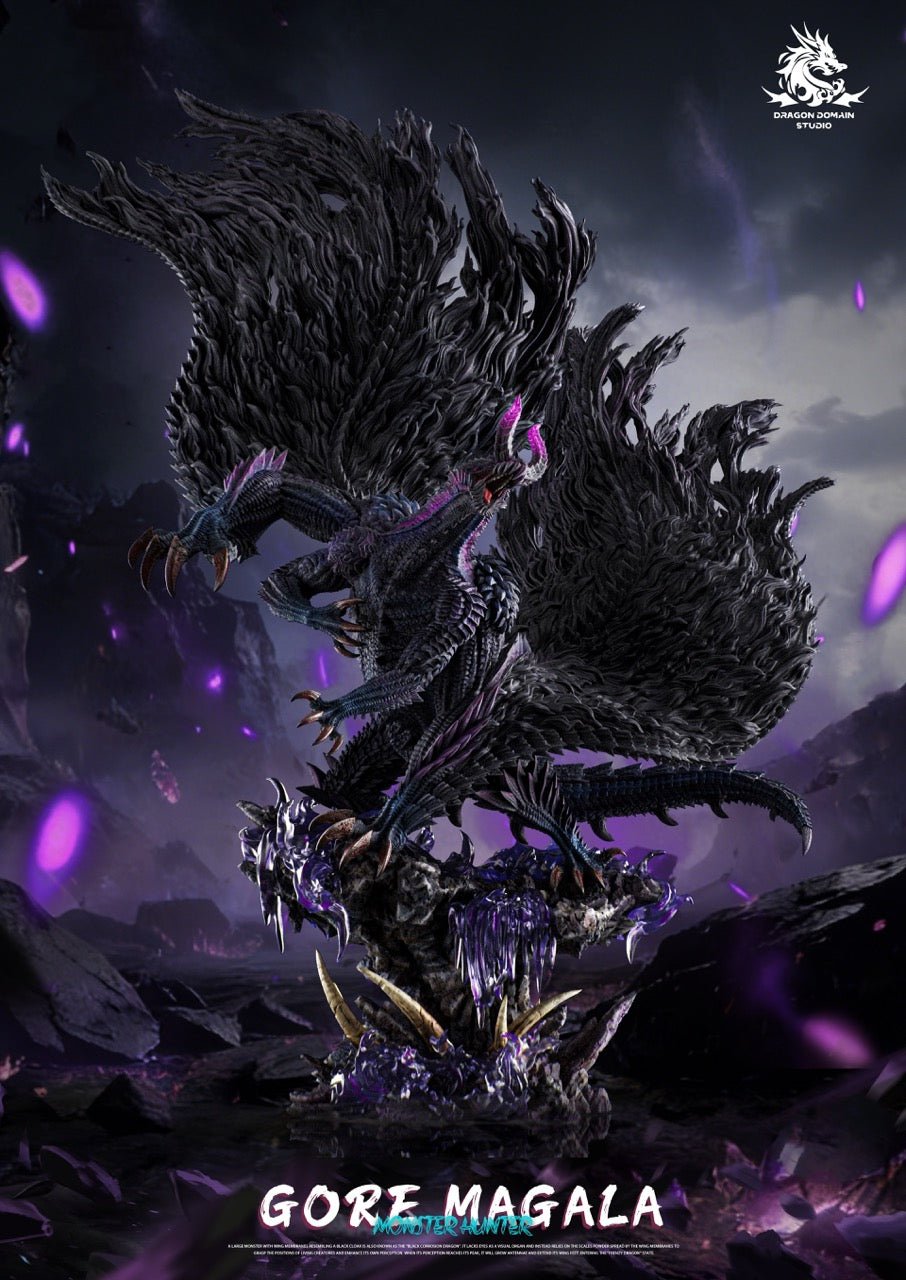 シュラ卍 Monster Hunter Dragon Realm Studio Gore Magala – ClubHouse Statues
