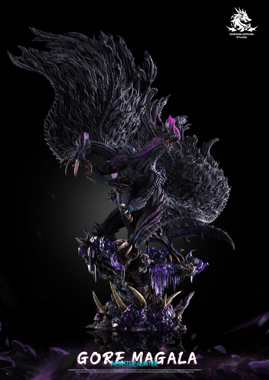 Monster Hunter Dragon Realm Studio Gore Magala Resin Statue