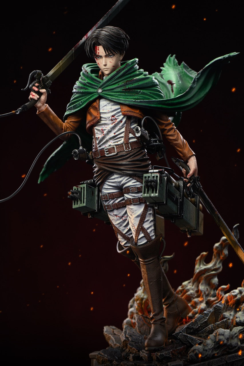 Attack on Titan Dream Studio Levi Ackerman Resin Statuea