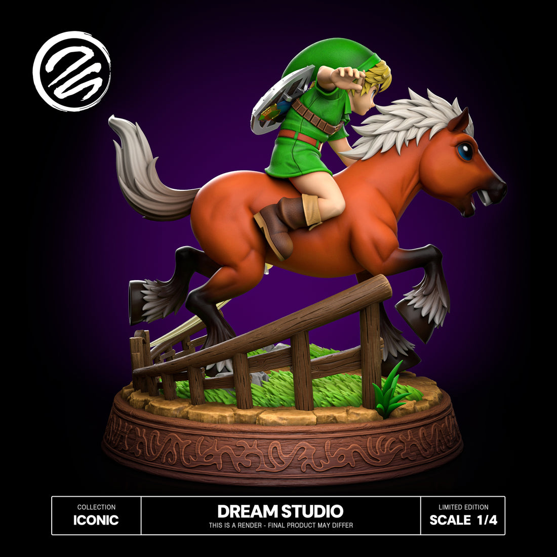 The Legend of Zelda Dream Studio Young Link x Epona