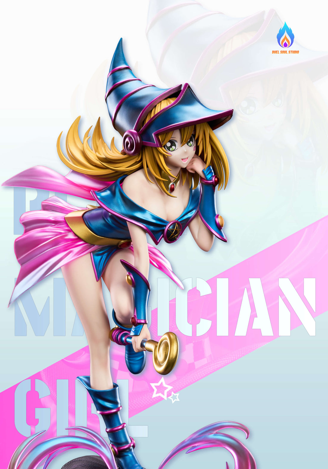 YuGiOh DuelSoul Studio Dark Magic Girl Resin Statue