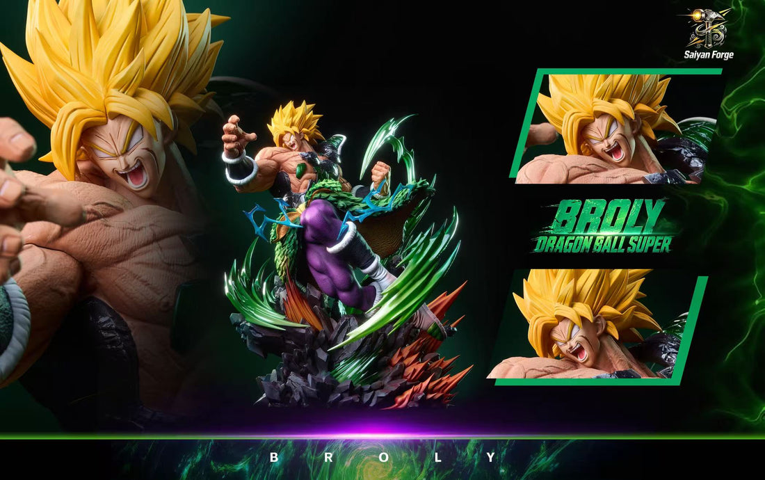 Dragon Ball Saiyan Forge Studio Son Goku Ultra Instinct x Broly