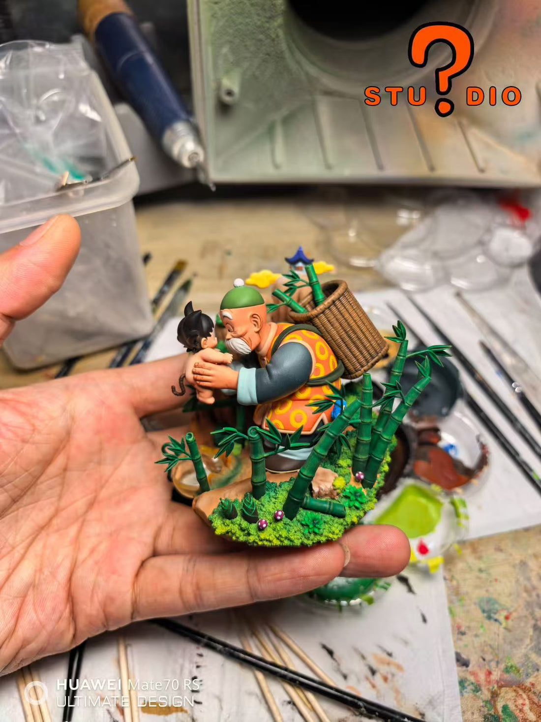 Dragon Ball ? Studio Grandpa Gohan X Baby Goku
