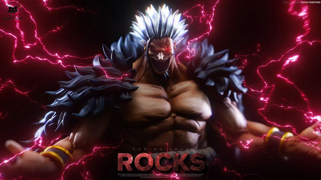 One Piece Black Studio Rocks D Xebec Resin Statue
