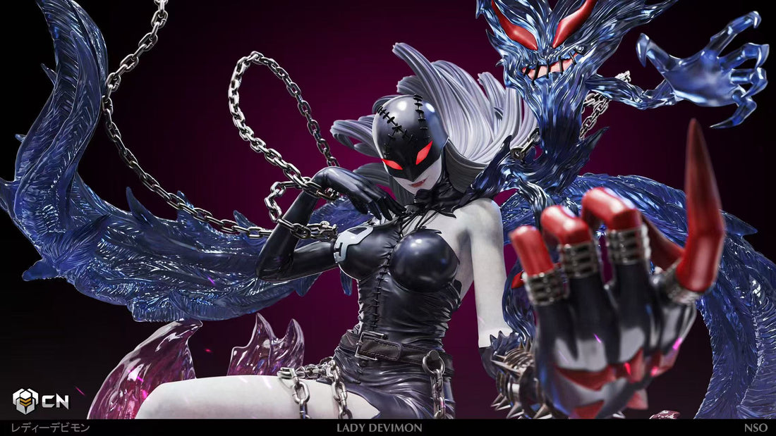 Digimon CN Studio Lady Devimon Resin Statue