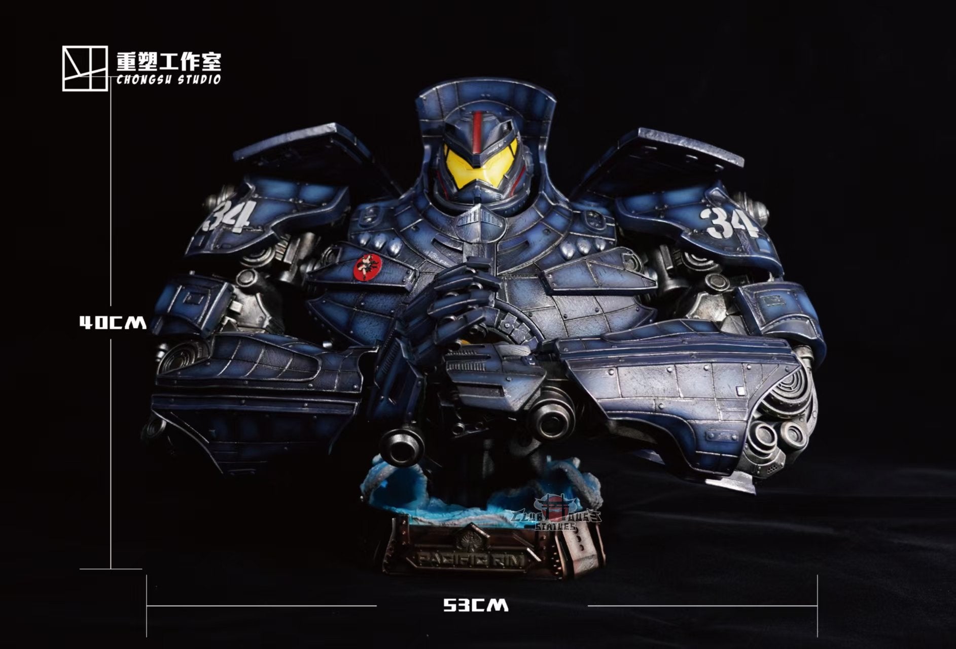 Pacific Rim Chong Su Studio Gipsy Danger Bust – ClubHouse Statues