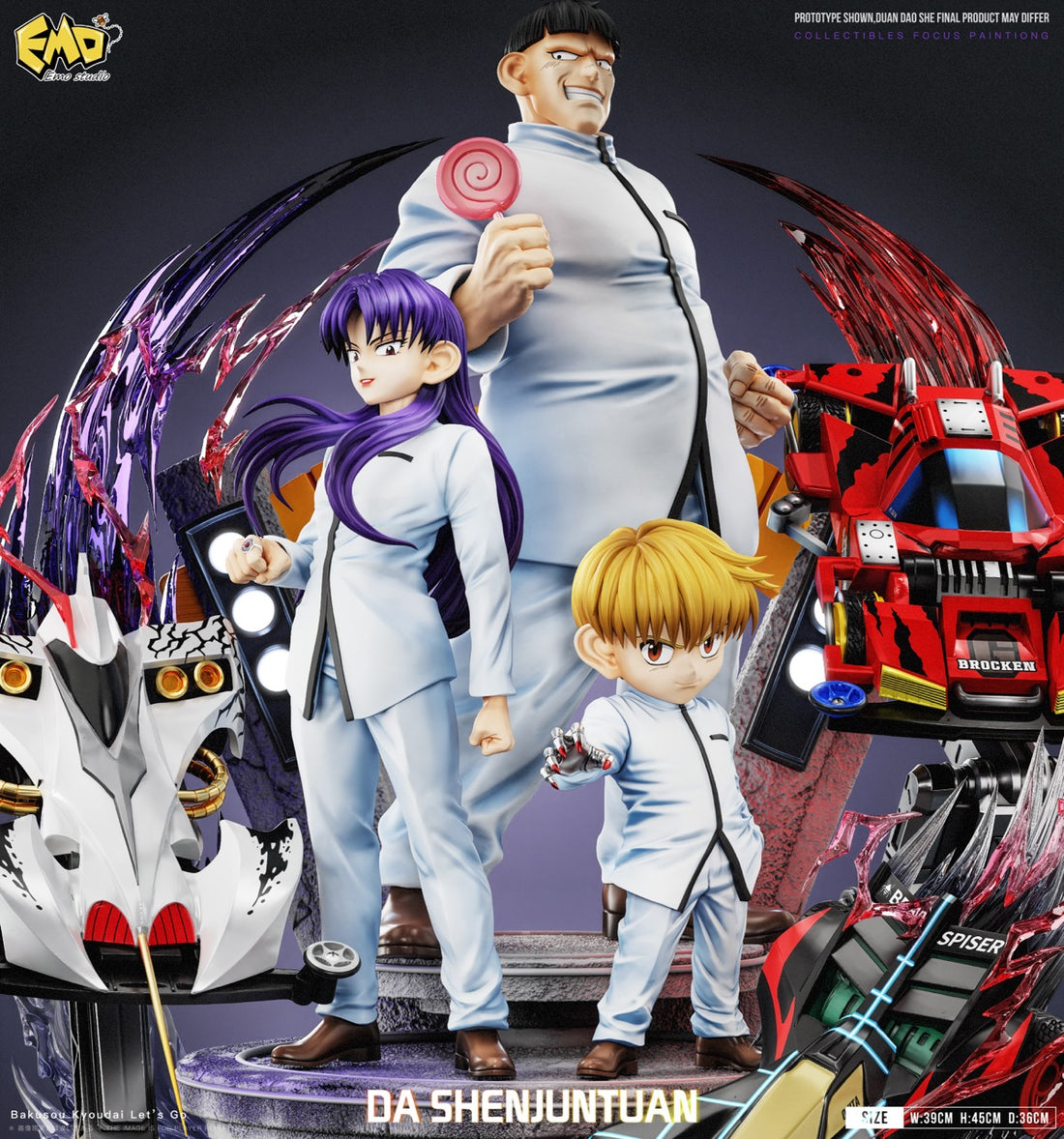 The Racing Brothers Lets Go Emo Studio Ray Hijikata X Gen Kondo X Kai Okita