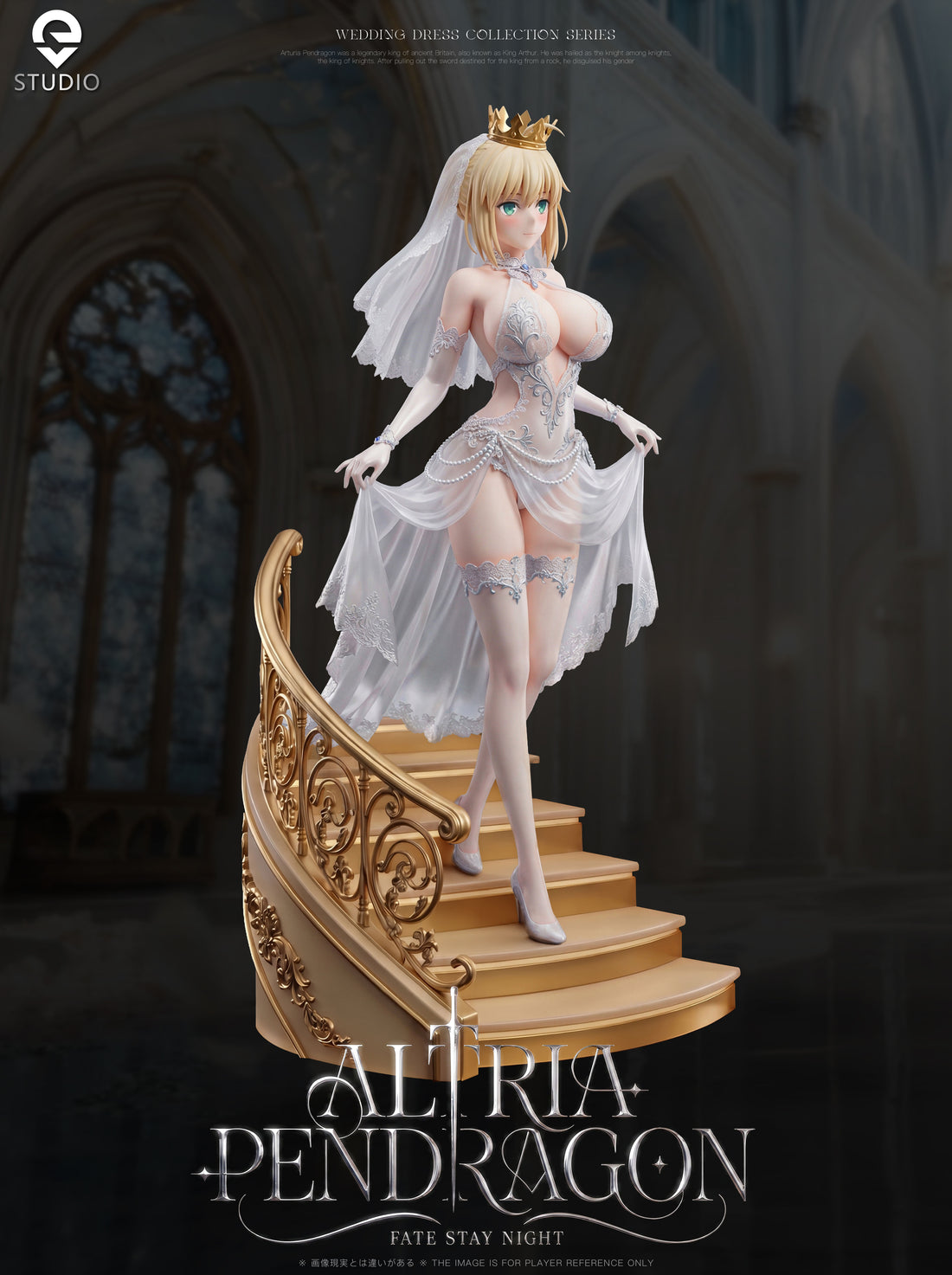 Fate Stay Night Eve Studio Wedding Dress Saber