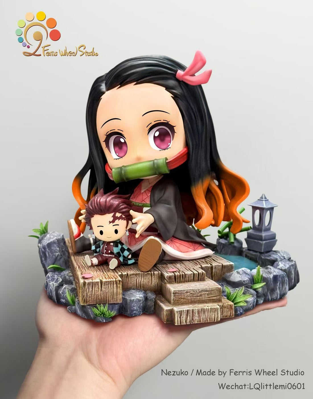 Demon Slayer Ferris Wheel Studio Tanjirou x Nezuko Resin Statue