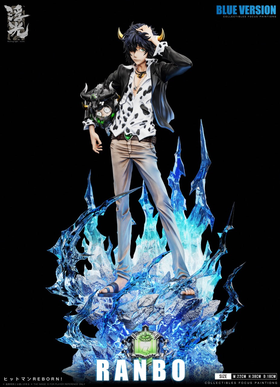 Katekyo Hitman Reborn Floating Light Studio Lambo Resin Statue