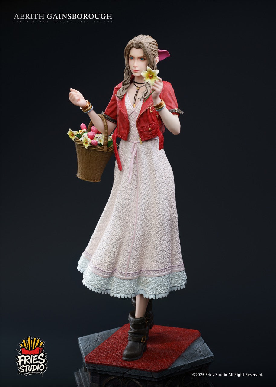 Final Fantasy Fries Studio Aerith Gainsborough Resin Statue