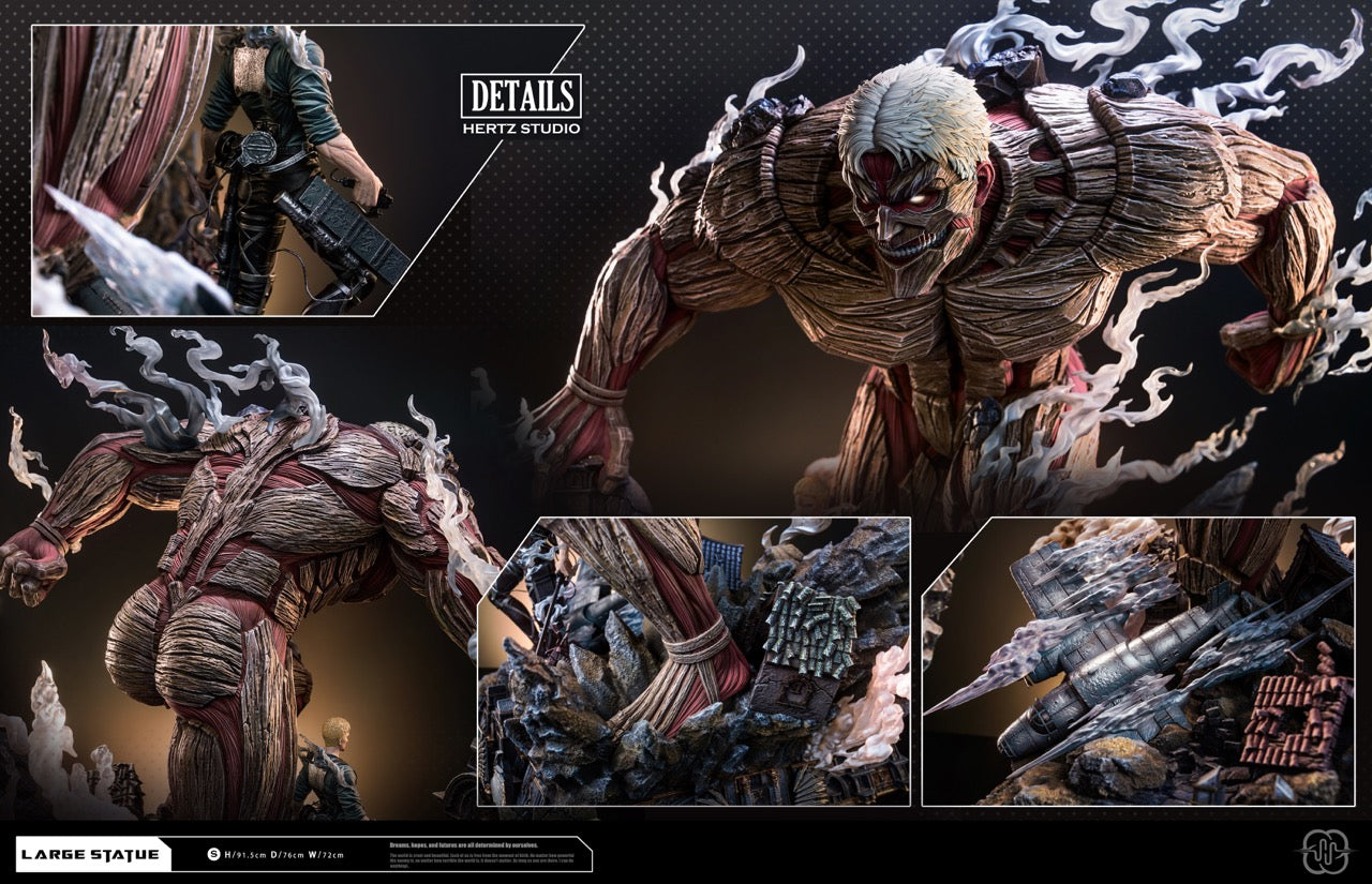 Attack On Titan Hertz Studio The Armored Titan x Reiner