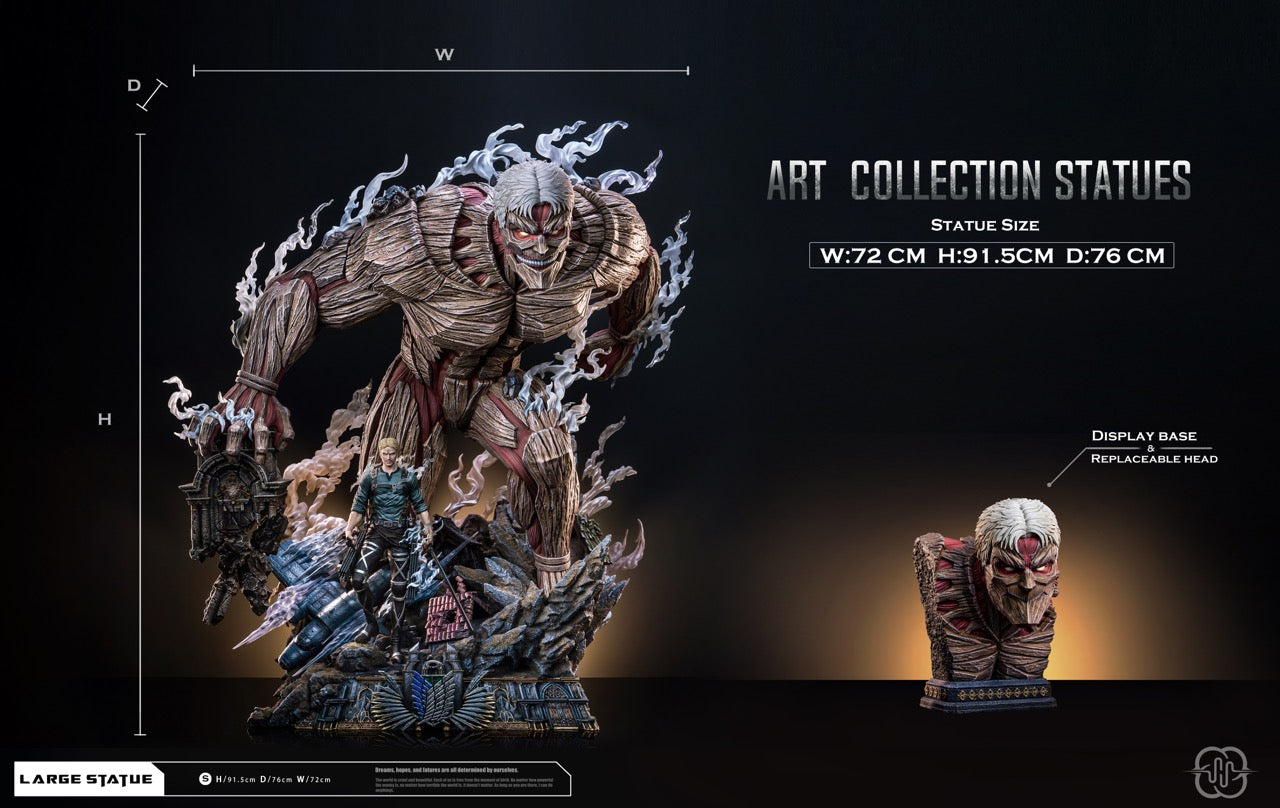 Attack On Titan Hertz Studio The Armored Titan x Reiner